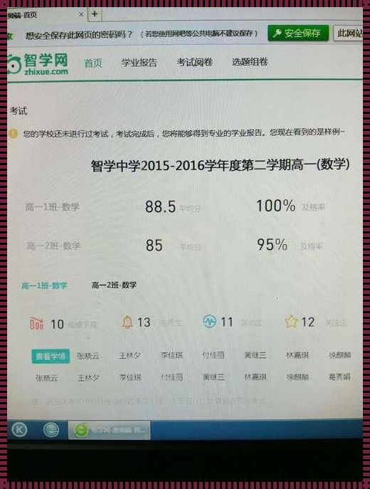 智学网查询成绩的新篇章——惊现佳绩