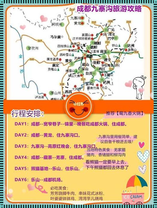 成都旅游5天行程安排