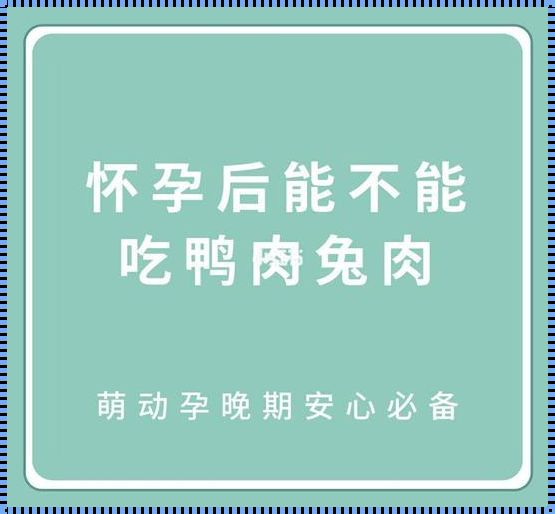 《老一辈说怀孕不能吃鸭肉，这其中有何深意？》