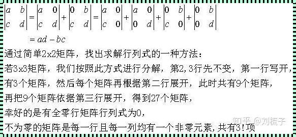 代数余子式为啥能用1111代替