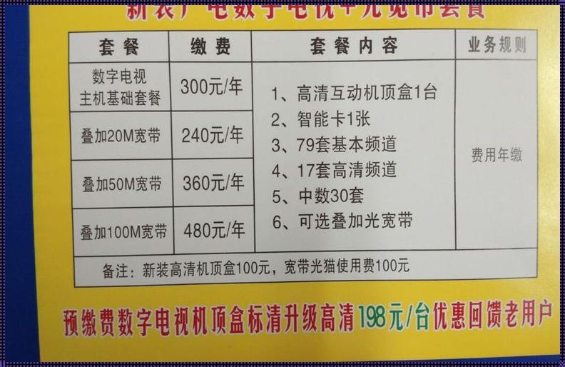 高州广电宽带399元一年：不仅仅是价格的诱惑