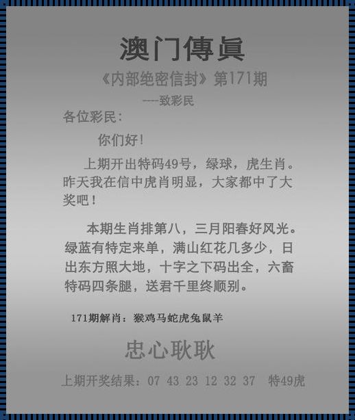 澳门内部资料与公开资料的深度解析：一个主观且独出心裁的视角