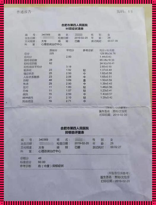 一份特殊的证明单子：抑郁症的赞誉