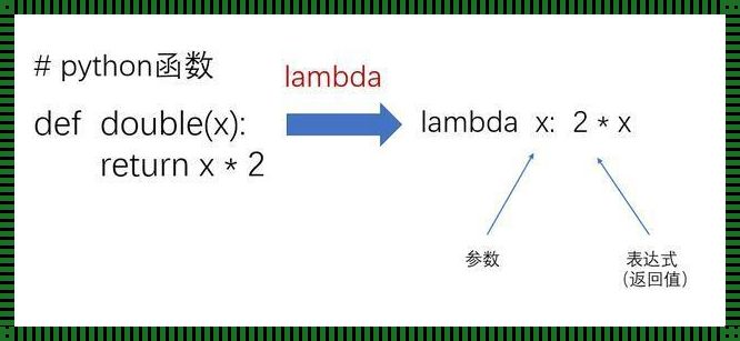 lambda函数：编程界的神秘武器