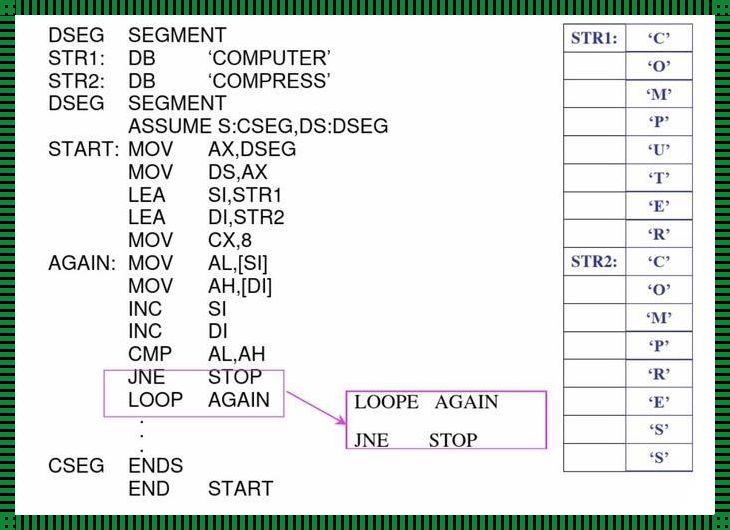 汇编循环指令的深度探索