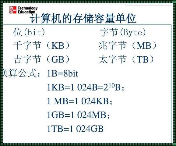 计算机字的单位：揭秘