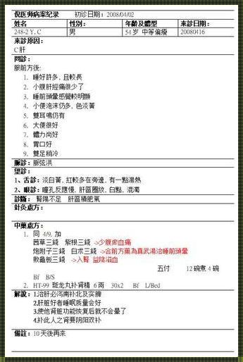 震惊！肝疏泄太过，中医医案揭秘