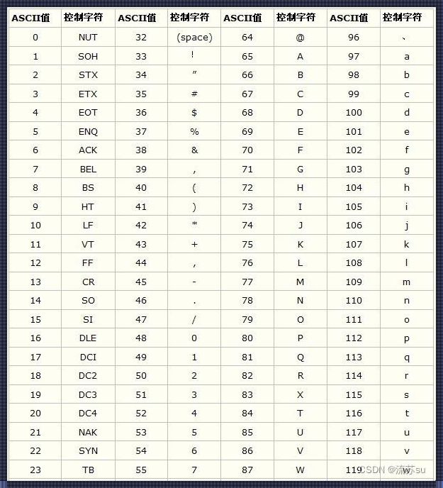 探索ASCII：惊现字符背后的世界