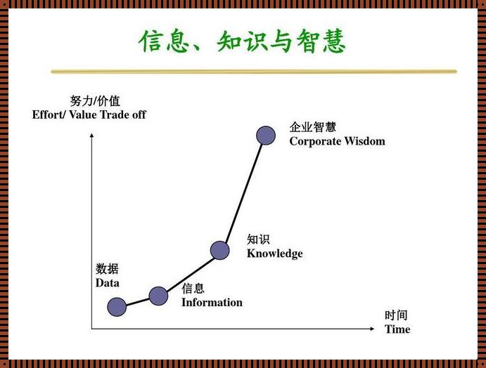 数据、信息与知识之间相互成就的关系