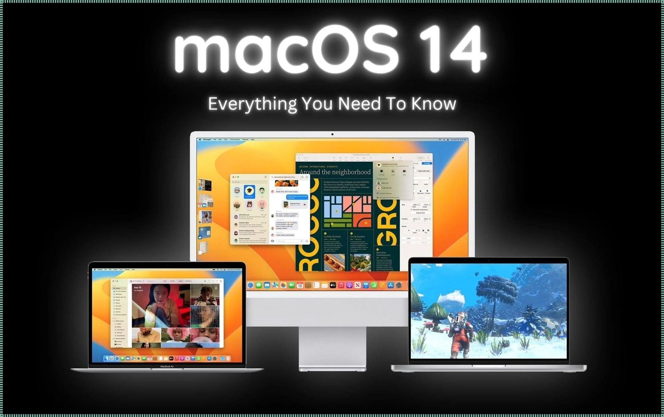 macOS 14：未来已来，揭秘苹果操作系统的革新之路