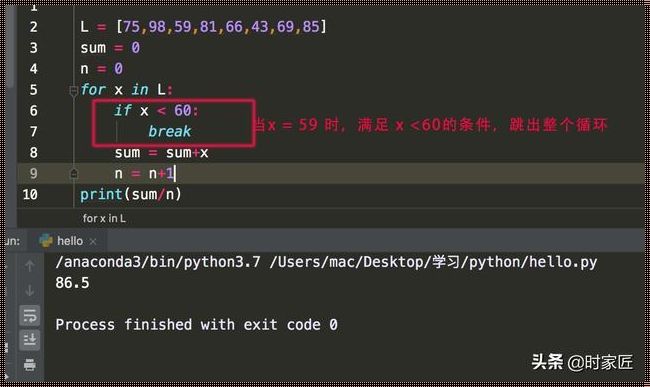 揭秘Python中退出循环的艺术