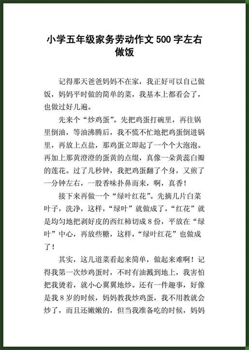 《暑假日记：当厨艺成为亲情的一种表达》